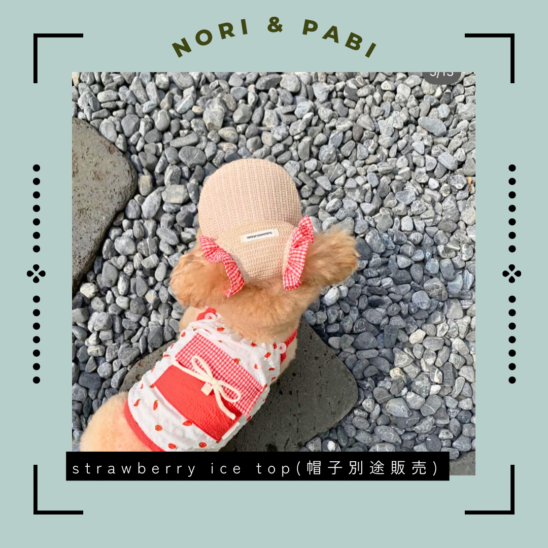 strawberry Ice top(帽子別途販売)※