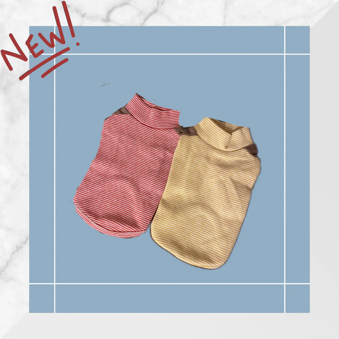 SALEストライプパッチTシャツ※