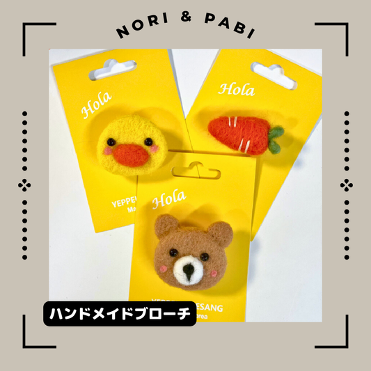 handmadeブローチ