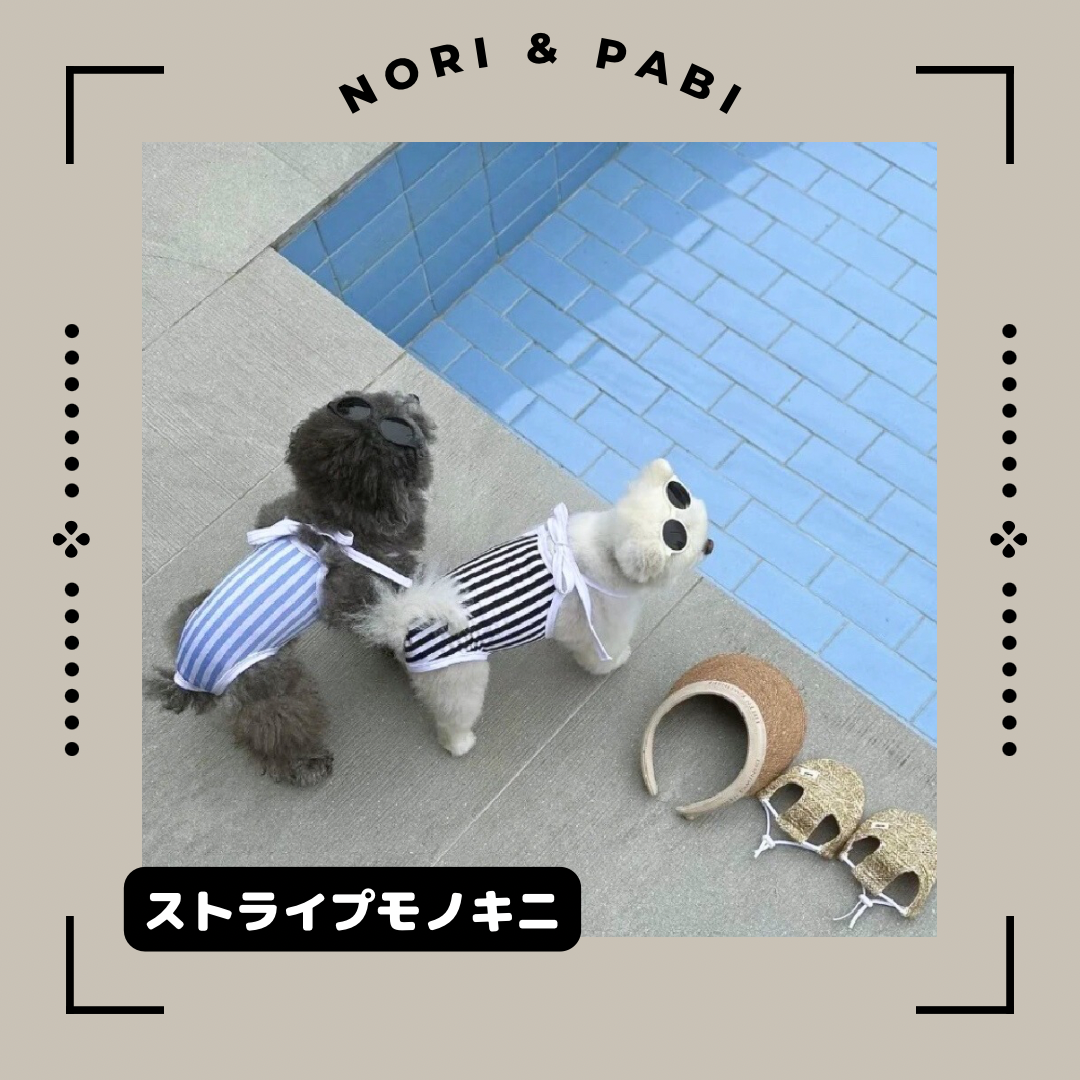 SALEストライプモノキニ