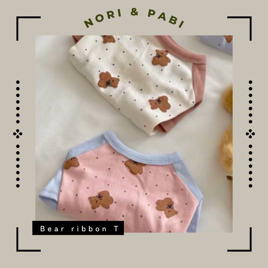 Bear ribbon T